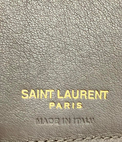 イヴ・サンローラン 三つ折り財布 レディース YVES SAINT LAURENT