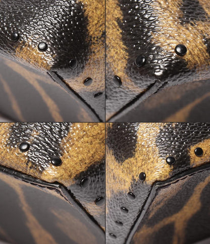 美品 ルイ・ヴィトン 2way ハンドバッグ ショルダーバッグ 斜め掛け カメラボックス モノグラム レオパード M43001 レディース LOUIS VUITTON