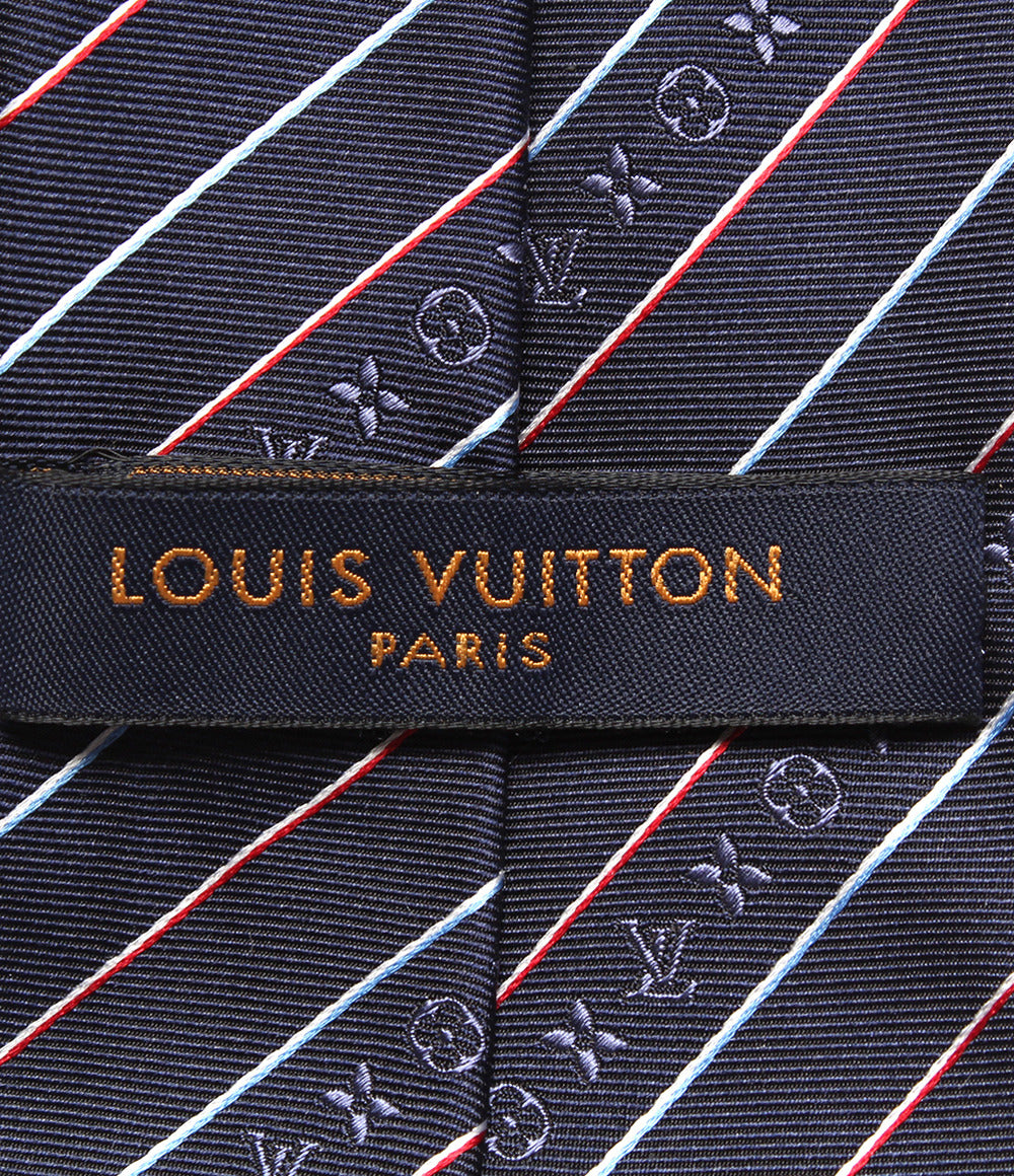 美品 LOUIS VUITTON ネクタイ シルク100％ M77477 メンズ ルイ・ヴィトン