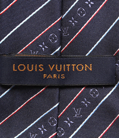 美品 LOUIS VUITTON ネクタイ シルク100％ M77477 メンズ ルイ・ヴィトン