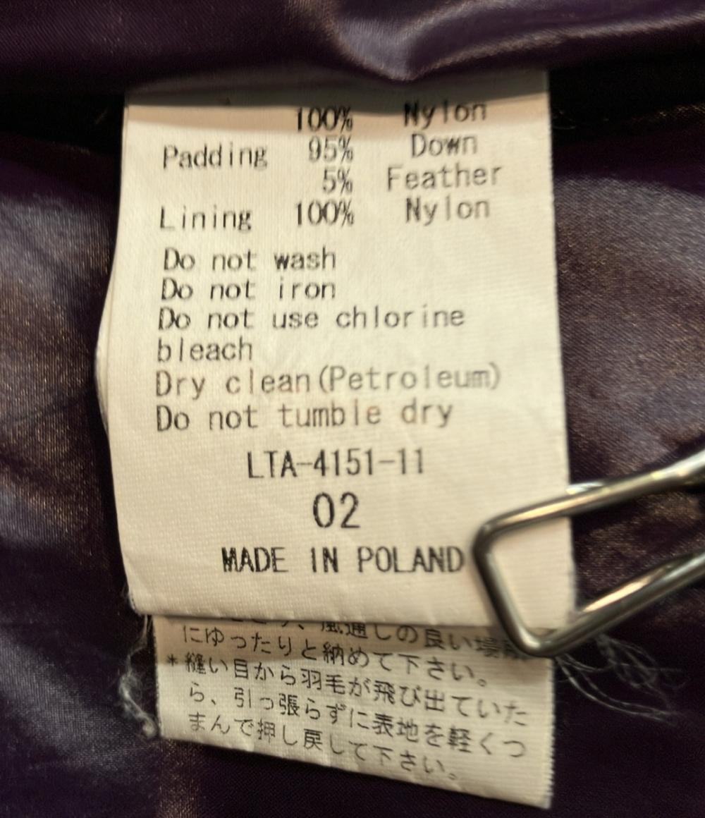 TATRAS ダウンジャケット フード付き ジップ ボタン LTA-4151-11 レディース SIZE 2 (M) タトラス