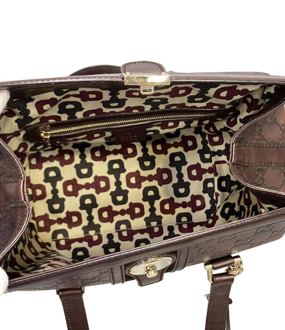 GUCCI ハンドバッグ ミニボストンバッグ ゴールド金具 グッチシマ 146002 001998 レディース グッチ
