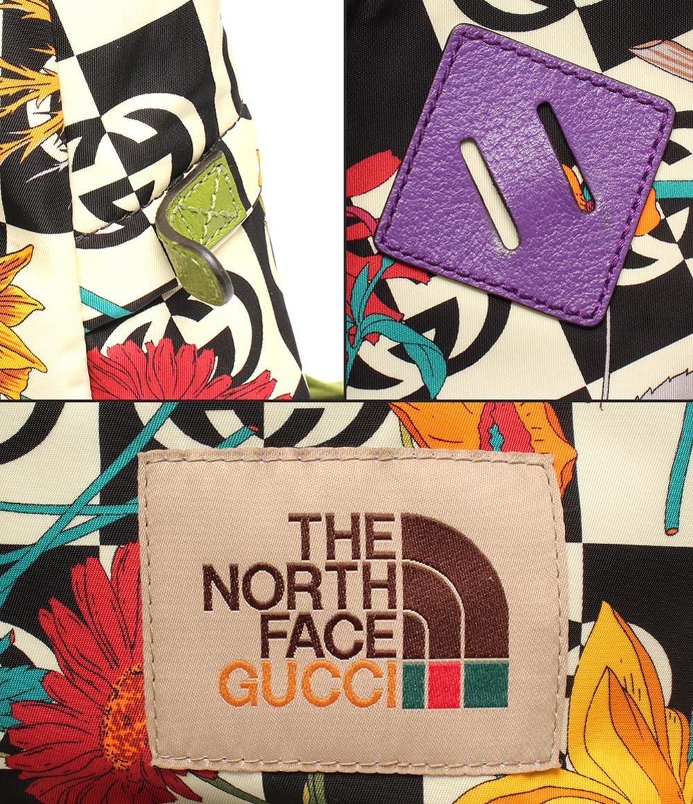 GUCCI THE NORTH FACE リュック コラボ フローラル バックパック 650288 520981 レディース グッチ ザ・ノースフェイス