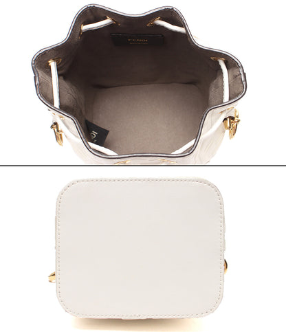 美品 FENDI 2WAYハンドバッグ ショルダーバッグ 肩掛け モン トレゾール 8BS010 レディース フェンディ