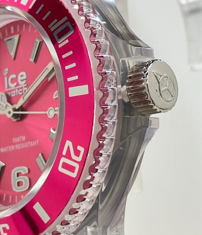 美品 ice watch 腕時計 クオーツ ピンク メンズ アイスウォッチ