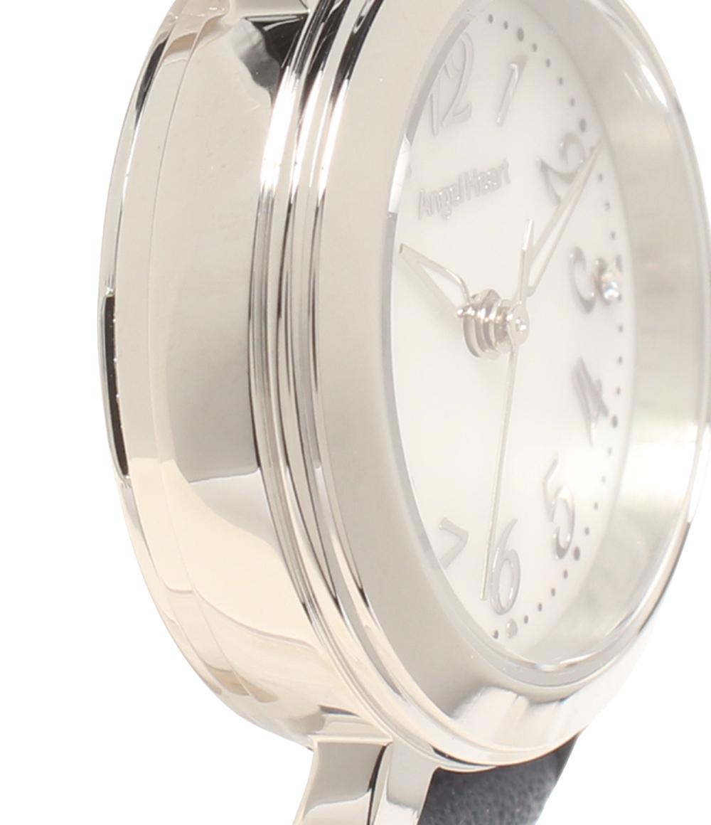 美品 Angel Heart 腕時計 ソーラー シェル TT25 レディース エンジェルハート