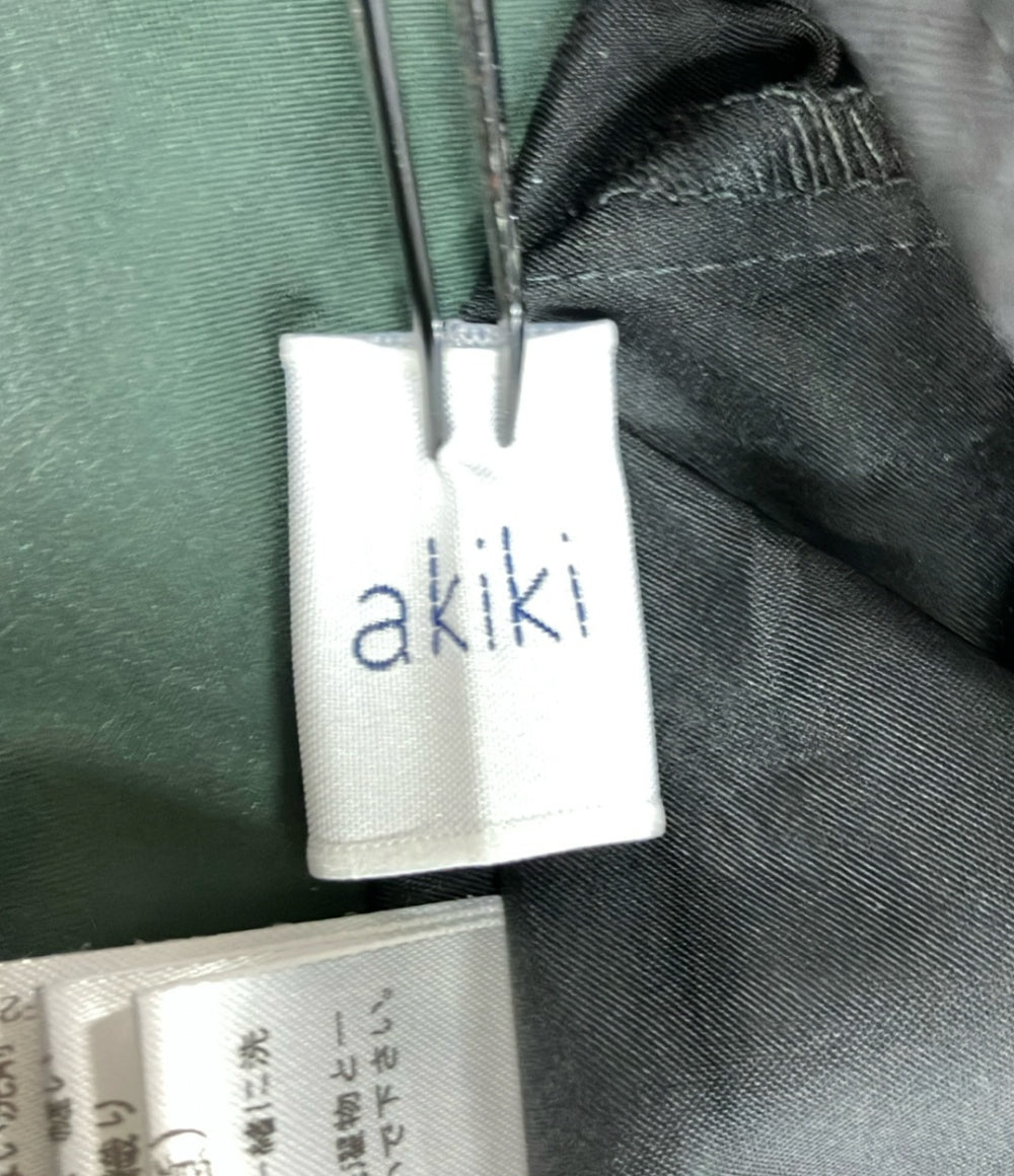 アキキ バルーンスリーブ半袖シアーブラウス レディース SIZE F akiki