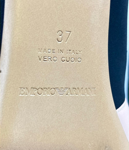 Emporio Armani ポインテッドトゥ フラットシューズ レディース SIZE 37 (M) エンポリオ・アルマーニ