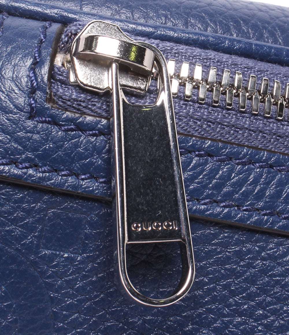 美品 GUCCI ボディバッグ ウエストバッグ GGエンボス 645093 525040 メンズ グッチ