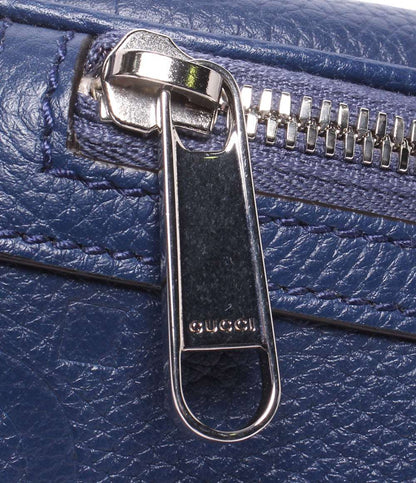 美品 GUCCI ボディバッグ ウエストバッグ GGエンボス 645093 525040 メンズ グッチ
