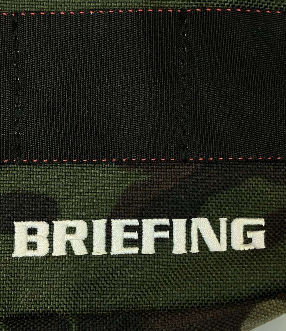 美品 ブリーフィング セカンドバッグ 迷彩柄 メンズ BRIEFING
