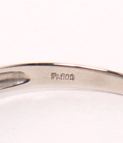 美品 リング 指輪 Pt900 ダイヤ 0.20ct レディース SIZE 19号