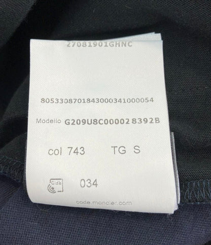 美品 MONCLER 半袖Tシャツ メッシュポケット C-SCOM-21-4126 メンズ SIZE S モンクレール