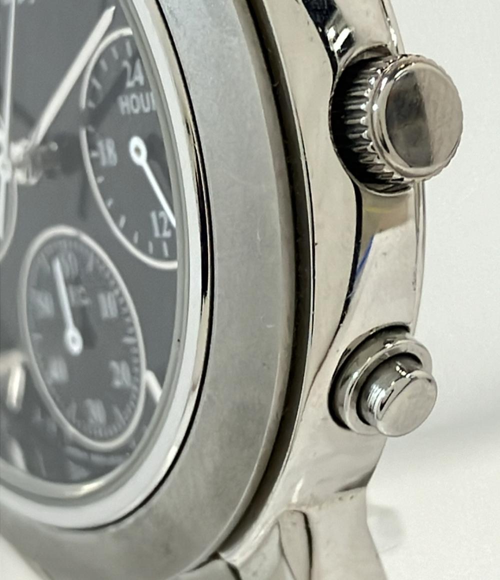 アニエスベー 腕時計 クオーツ ブラック V654-6100 ユニセックス agnes b.