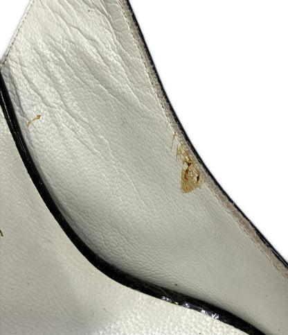 Salvatore Ferragamo オープントゥパンプス スリングバッグ DY 40036 レディース SIZE 7.5 サルヴァトーレフェラガモ