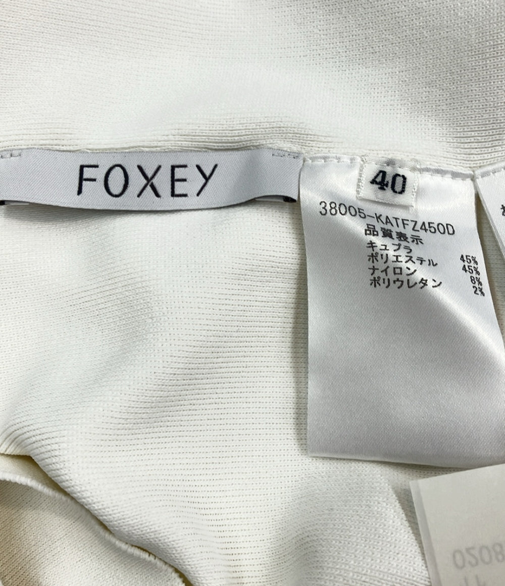 美品 フォクシー 半袖Tシャツ フレンチスリーブ 38005-KATFZ450D レディース SIZE 40 (L) FOXEY