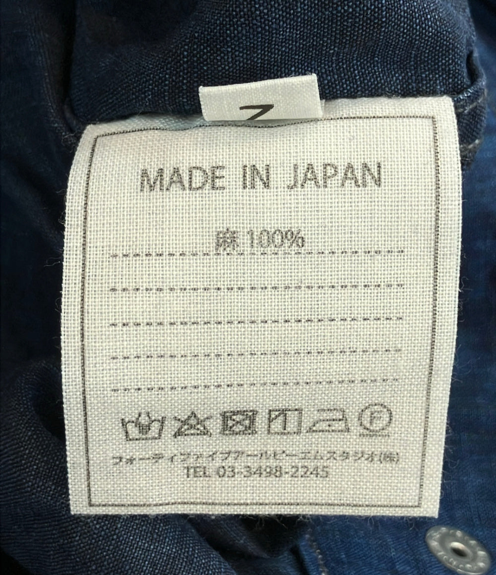 45rpm リネン デニムジャケット レディース SIZE 2 (M) 45アールピーエム