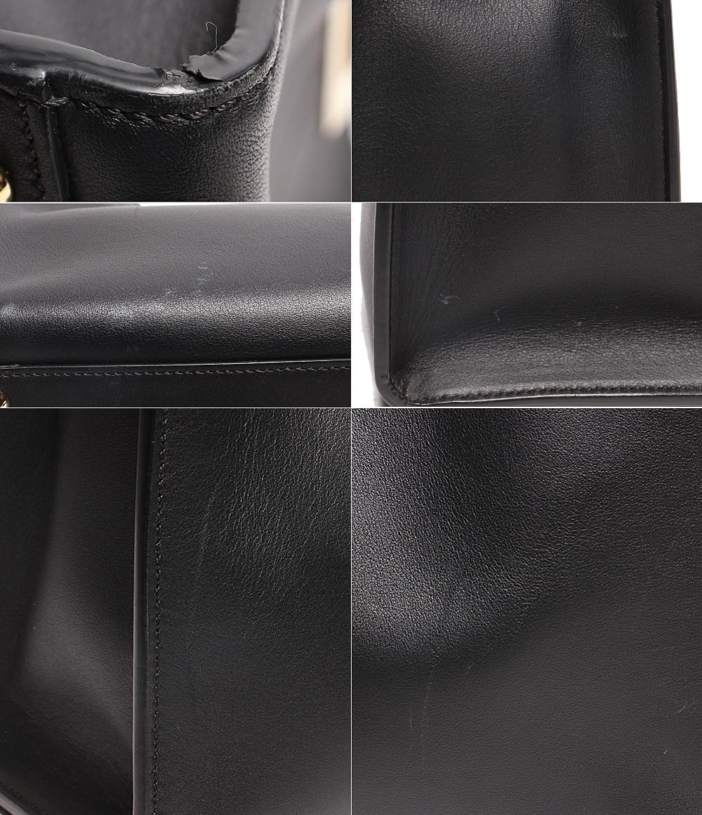 フェンディ レザー ショルダーバッグ ハンドバッグ ゴールド金具 エックスライト ミディアム ピーカブー 8BN310 レディース FENDI