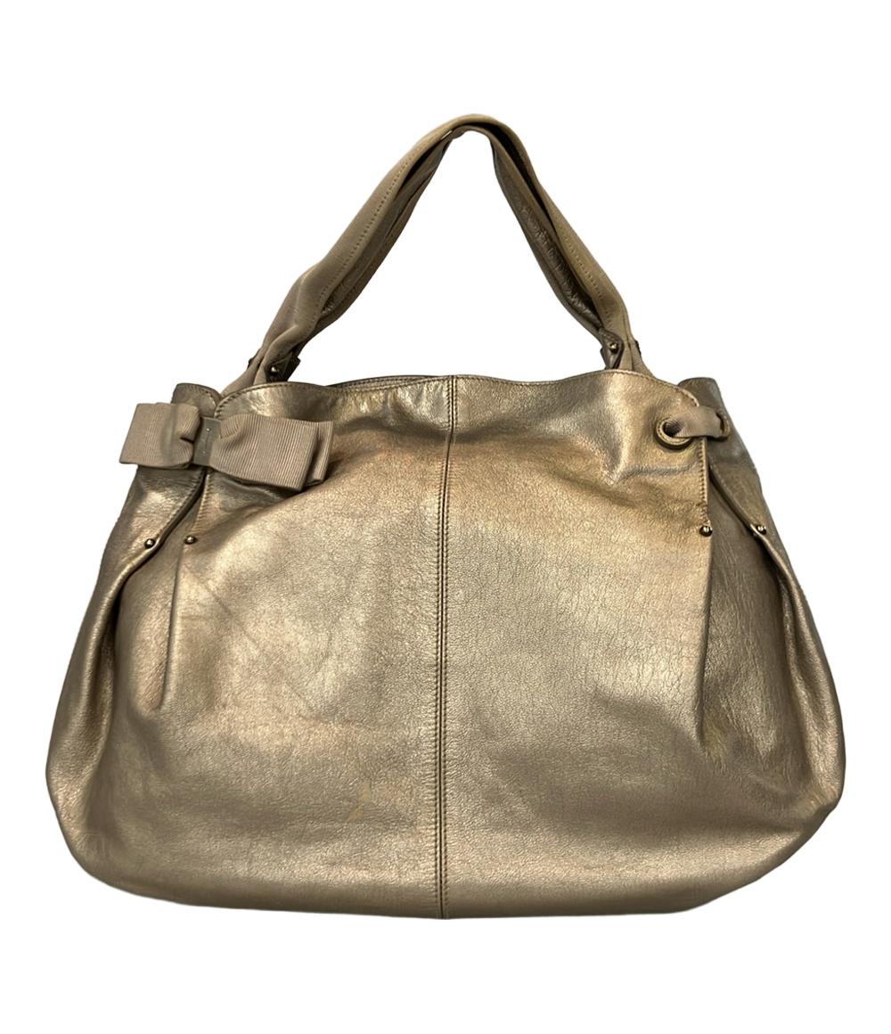 Salvatore Ferragamo トートバッグ 肩掛け ヴァラ リボン レディース サルヴァトーレフェラガモ