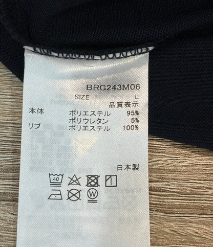 BRIEFING 半袖ポロシャツ MS BG FLAG POLO RF BRG243M06 メンズ SIZE L ブリーフィング