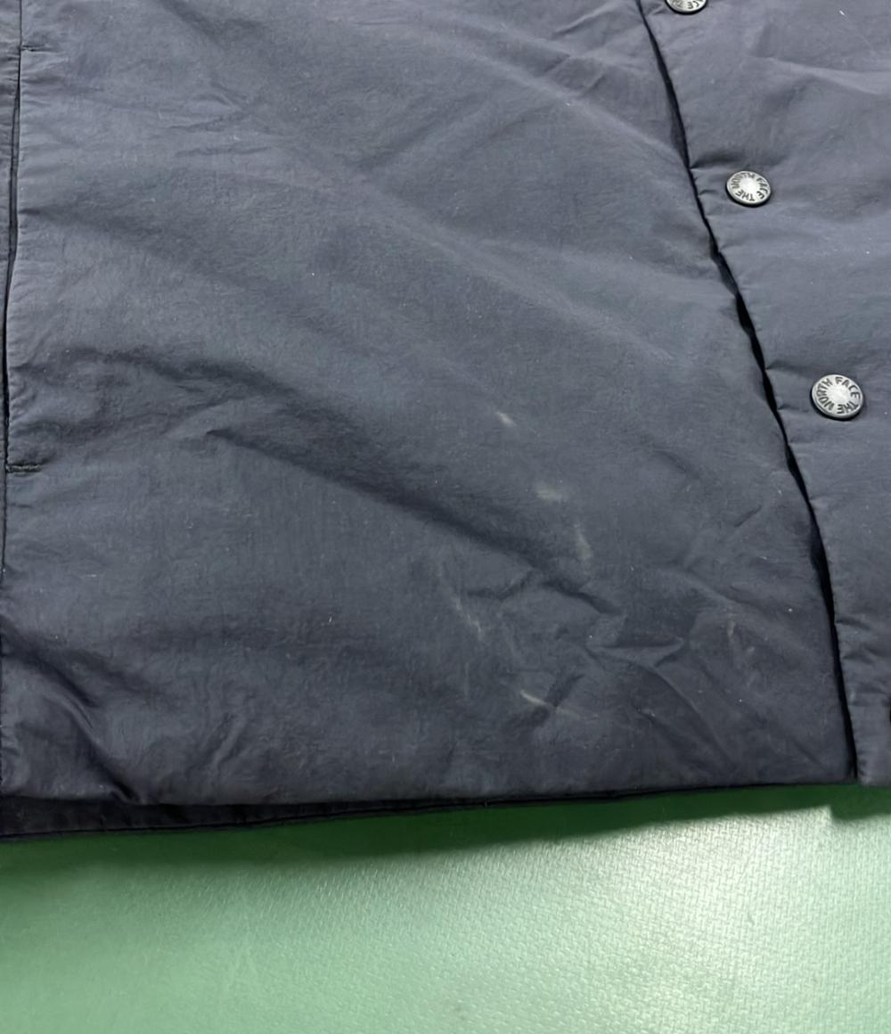 ザノースフェイスパープルレーベル ワンポイントノーカラーナイロンダウンジャケット アウター コート レディース SIZE M