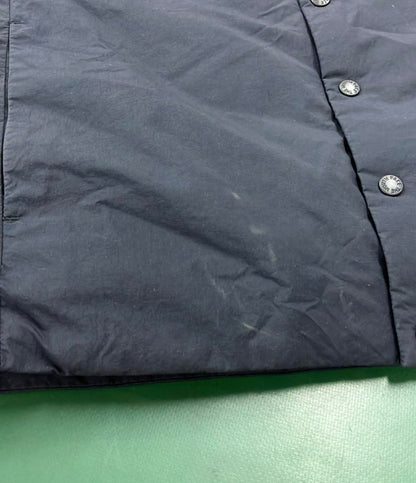 ザノースフェイスパープルレーベル ワンポイントノーカラーナイロンダウンジャケット アウター コート レディース SIZE M