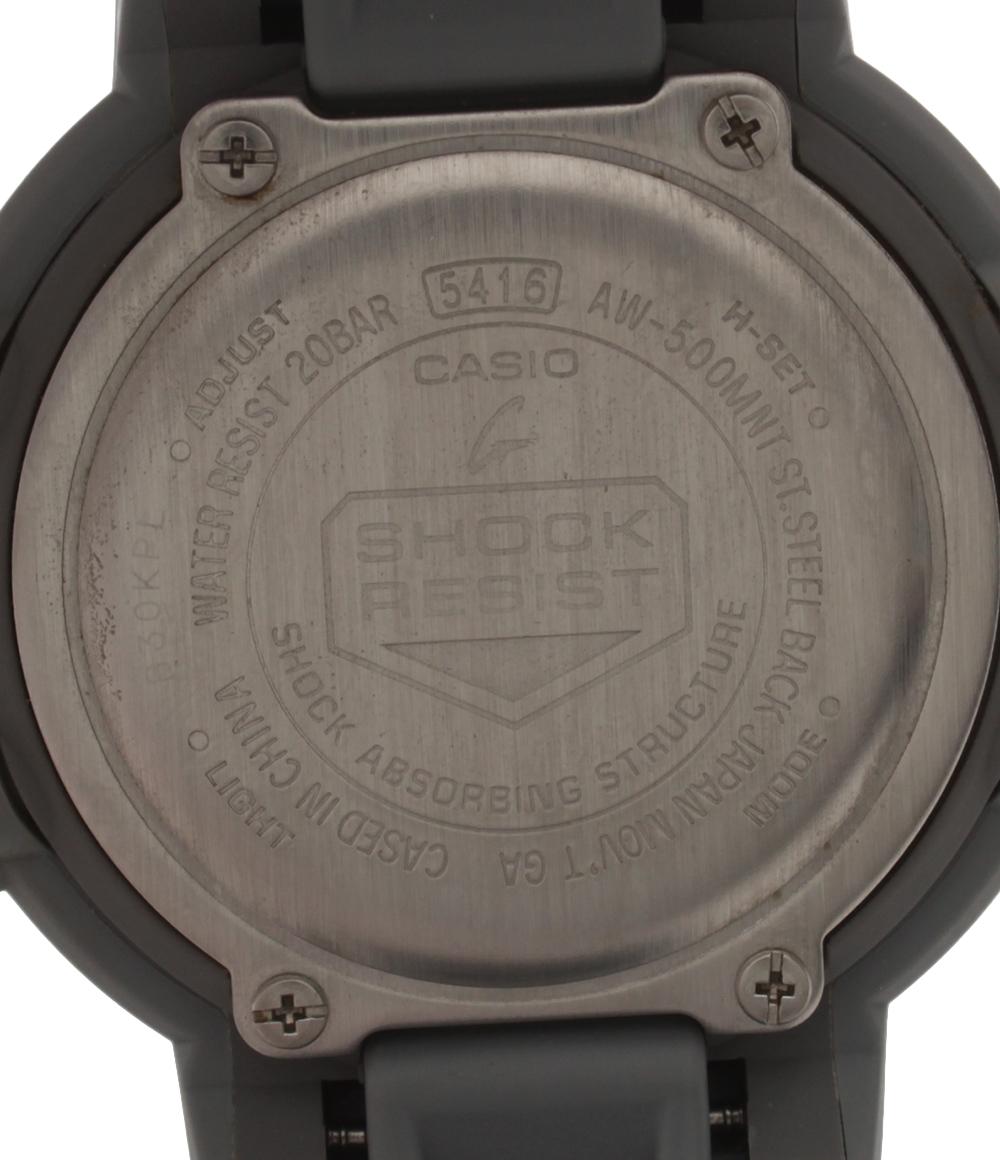 美品 カシオ 腕時計 YOSHIROTTEN G-SHOCK クオーツ AW-500MNT-8AJR メンズ CASIO