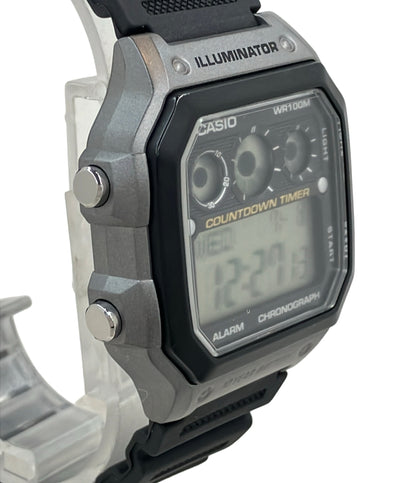 美品 CASIO 腕時計 クオーツ AE-1300WH メンズ カシオ