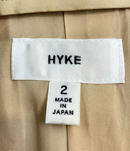 ハイク ノーカラーコート レディース SIZE 2 (M) HYKE