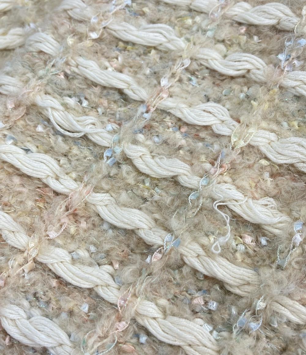 Ounce ツイード ジャケット Vanity tweed cardigan レディース オンス