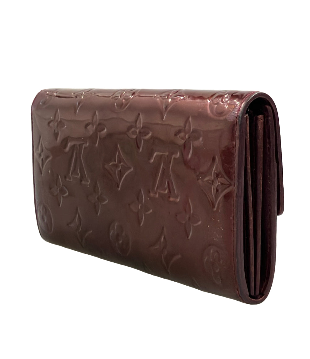 LOUIS VUITTON 長財布 ポルトフォイユ サラ ヴェルニ M93524 レディース ルイ・ヴィトン