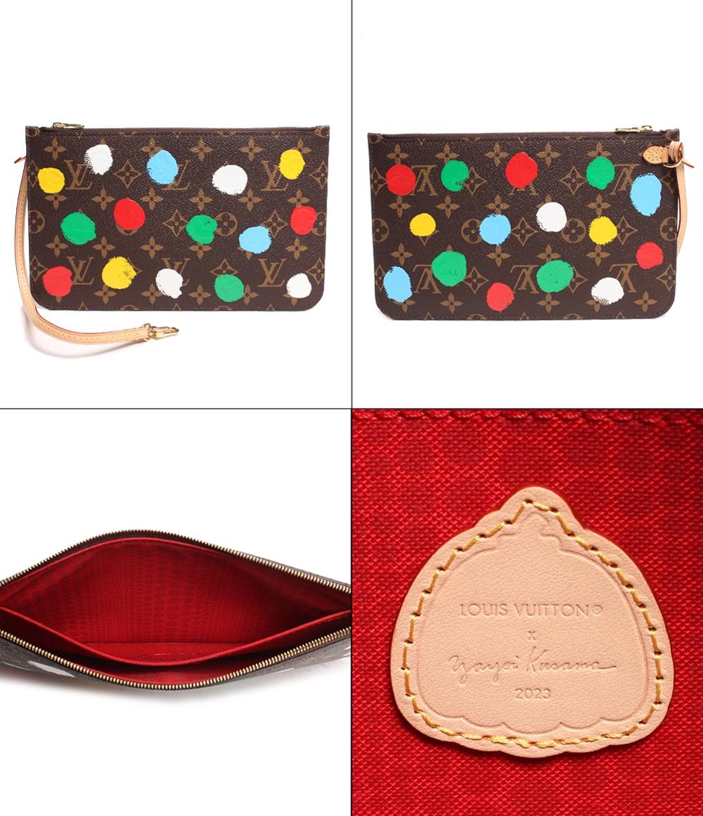 ルイ・ヴィトン トートバッグ LV × YK ネヴァーフル MM 草間彌生 モノグラム ペインティッドドット M46381 レディース LOUIS VUITTON