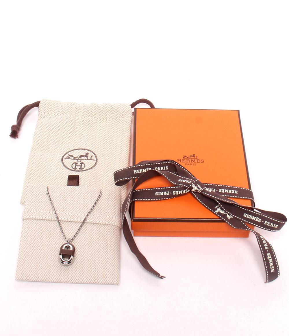 美品 HERMES ネックレス シェーヌ マイヨン メンズ エルメス