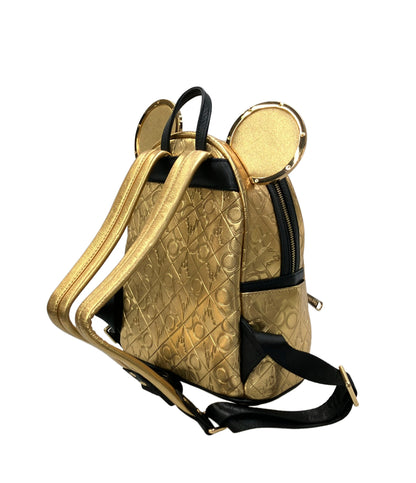 美品 Loungefly Disney リュック WDW 50周年記念 牛革 レディース ラウンジフライ ディズニー