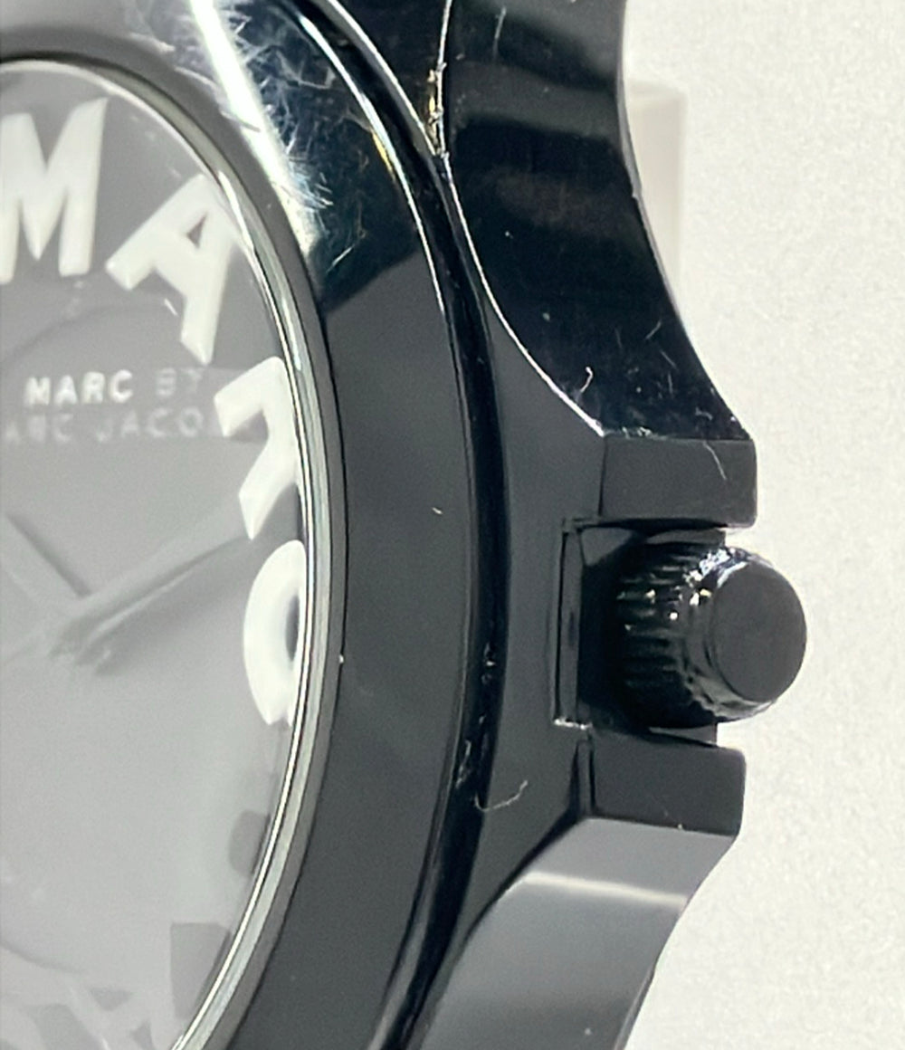 MARC BY MARC JACOBS 腕時計 クオーツ ブラック MBM4025 メンズ マークバイマークジェイコブス