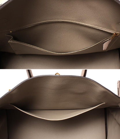 HERMES ハンドバッグ T刻印 ゴールド金具 トゴ 内縫い バーキン35 レディース エルメス