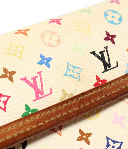 ルイ・ヴィトン 三つ折り長財布 ポルトトレゾール インターナショナル マルチカラー M92659 レディース LOUIS VUITTON