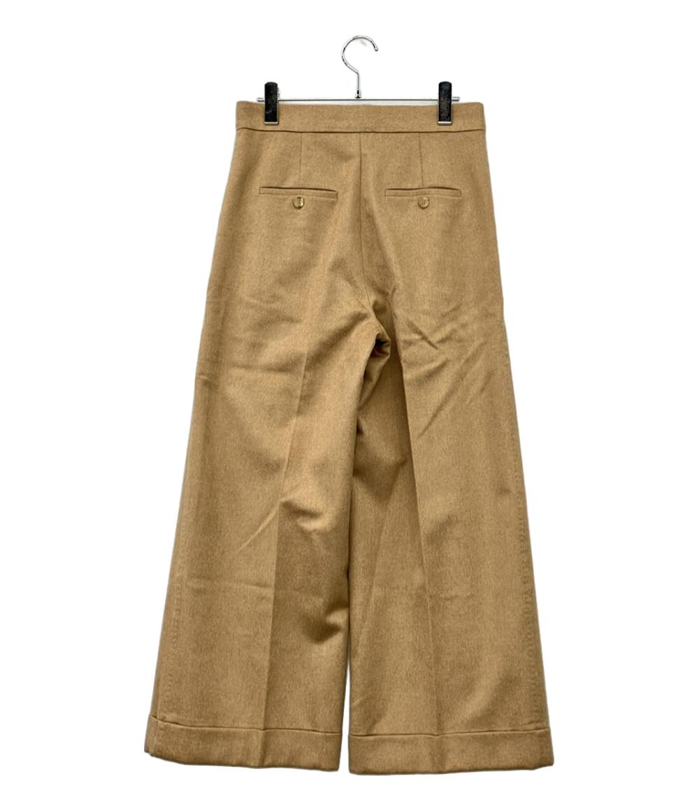 MAX MARA ウールワイドタックパンツ レディース SIZE 38 (M) マックスマーラ
