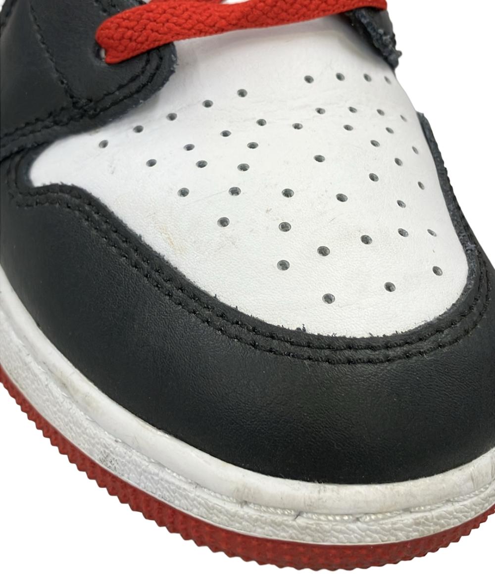 Air Jordan NIKE ハイカットスニーカー GS エアジョーダン1 ミッド DQ8423-106 レディース SIZE 25.0 エアジョーダン ナイキ