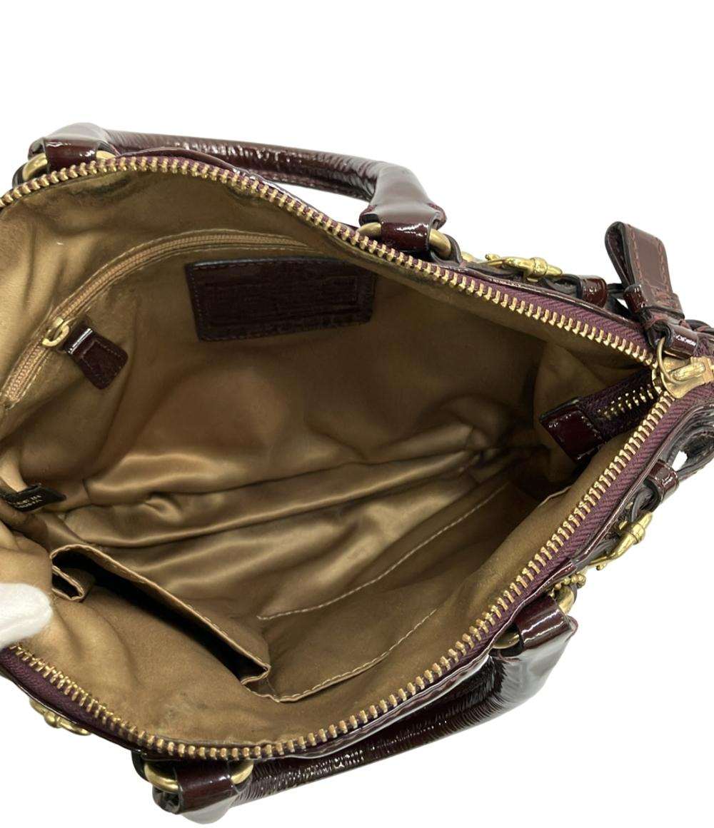 COACH ハンドバッグ ショルダーバッグ 2WAY パテントレザー F18595 レディース コーチ