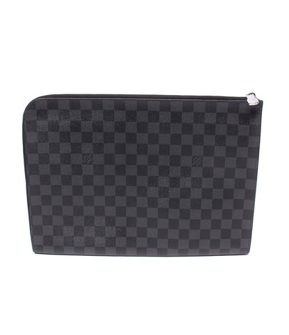 LOUIS VUITTON クラッチバッグ セカンドバッグ ポシェット ジュール GM NM ダミエ グラフィット N64437 メンズ ルイ・ヴィトン