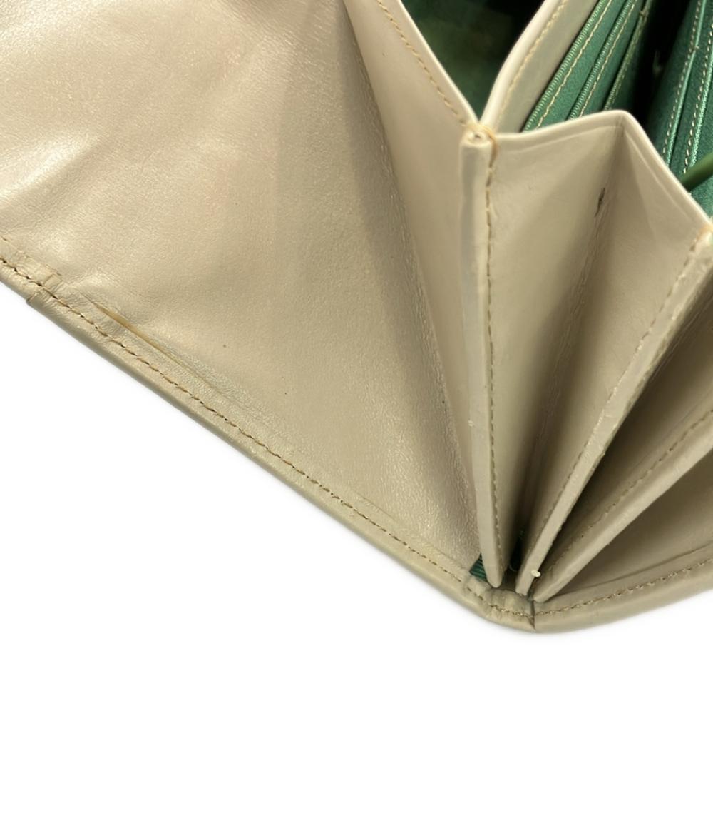 HAMANO 長財布 エナメル 牛革 レディース ハマノ