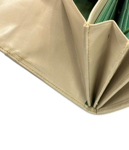 HAMANO 長財布 エナメル 牛革 レディース ハマノ