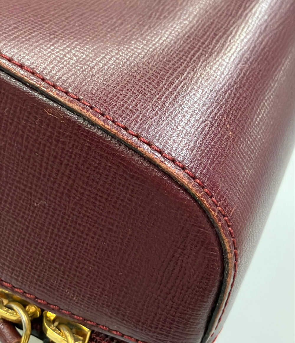 Cartier リュック レザー マストドゥカルティエ レディース カルティエ