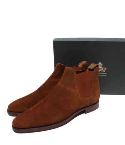 CROCKETT&JONES サイドゴアブーツ BEAMS F別注 スエード 5612 メンズ SIZE 8 1/2 クロケットアンドジョーンズ