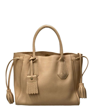 Longchamp トートバッグ レザー レディース ロンシャン