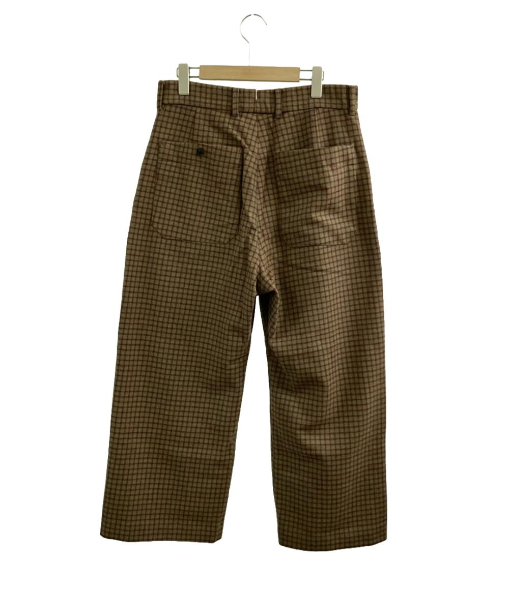 ウル スラックス MARINE PANTS チェック柄 メンズ SIZE 2 (M) URU
