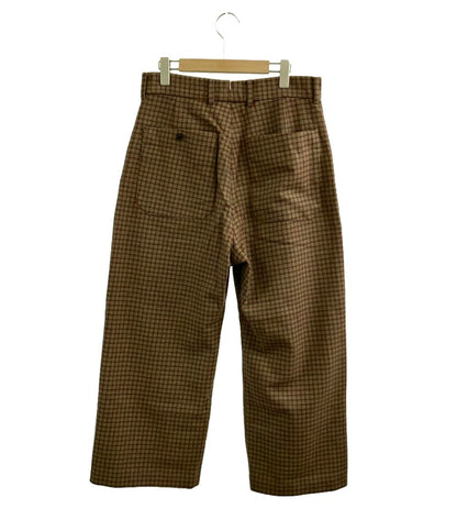ウル スラックス MARINE PANTS チェック柄 メンズ SIZE 2 (M) URU