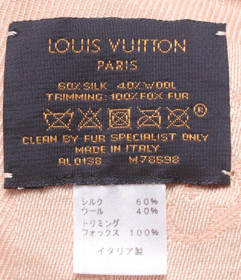 ルイ・ヴィトン ファー ストール  ショール モノグラム M78698 レディース LOUIS VUITTON