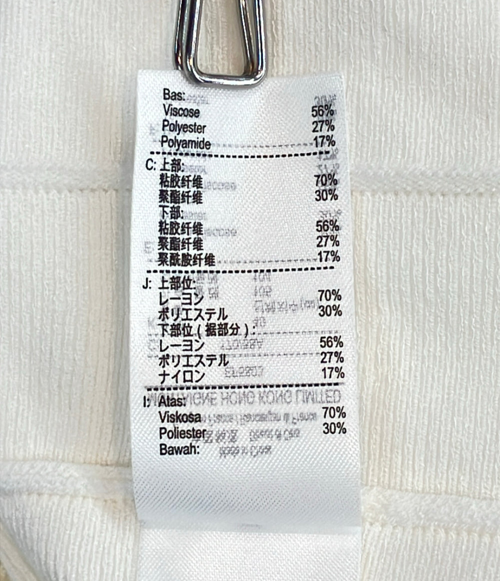 LACOSTE 半袖 ポロカラープリーツドレス レディース SIZE 40 ラコステ